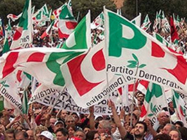 b partito democratico bandiere