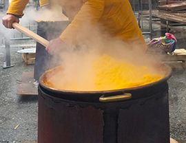 b polenta paiolo trusur