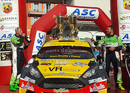 “Un Rally stupendo”. Trionfo di Grossi e Caffoni all'arrivo del 52° Valli ossolane a Malesco. Video e foto