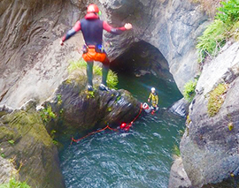 b canyoning tuffo