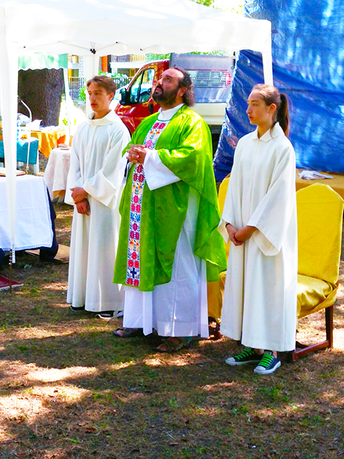 Don Benoit Lovati messa