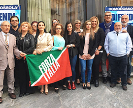 b forza italia presentazione lista