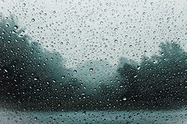 b pioggia finestra