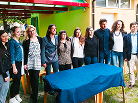 b presentazione lista domocrazia giovani cattrini