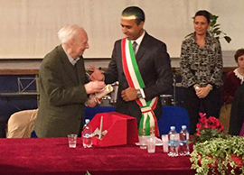 b angelo del boca consegna premio pizzi