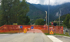 b chiusura ponte crevola