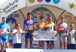 b rubino podio oro pedale