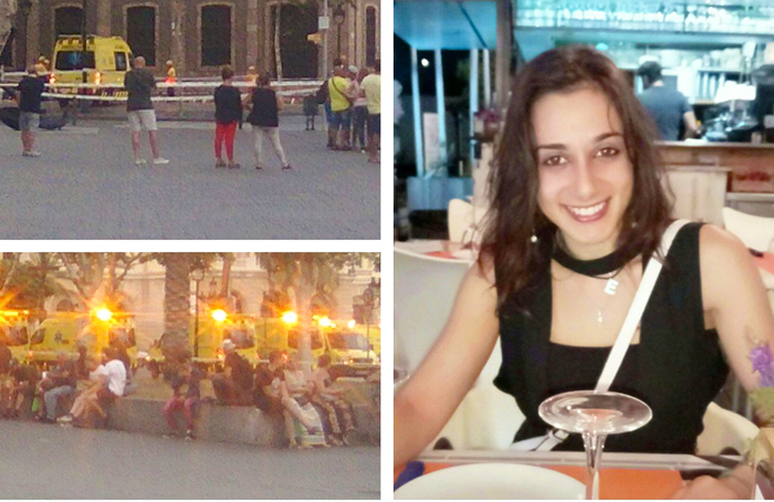 Anche un ossolana sulle ramblas al momento della strage di Barcellona. Il racconto