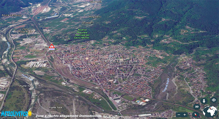 Strade a rischio allagamento: segnalatele al progetto “Strade sicure Vco”