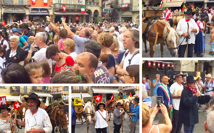 L'abbraccio di Domo alla Sbrinz Route: "Nel 2018 partirà da Piazza Mercato". Video e foto