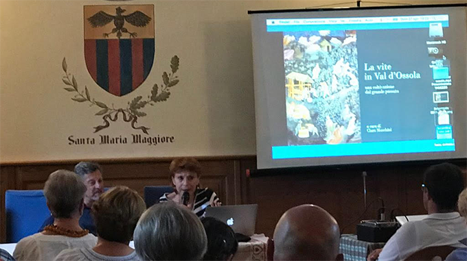 “Storia della viticoltura in val d'Ossola” presentato a Santa Maria