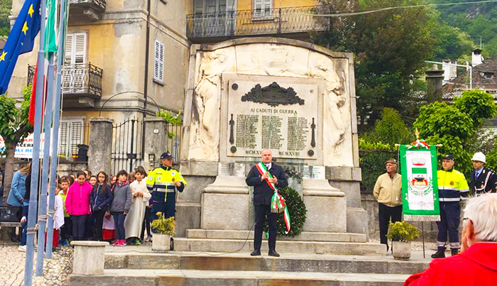 A Vogogna celebrato il 25 aprile, Borghi: "Festa di tutti"