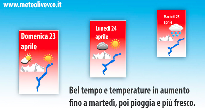 Vco24 e Meteolivevco insieme per darvi più notizie