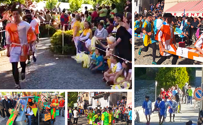 Bertonio vince il Palio degli Asini di Varzo 2017. Foto e video del palio e della sfilata