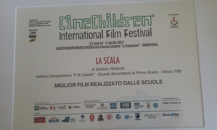 La scuola media di Varzo trionfa al Cinechildren di Mantova con il film “La Scala”