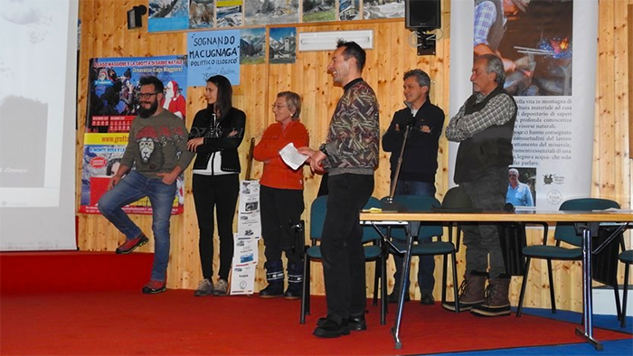 In Kongresshaus presentati i Calendarietti 2018 con Macugnaga.net. Foto