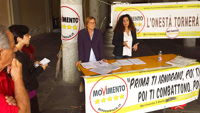 Per il Movimento 5 Stelle domese il 2016 è stato “un anno storico”