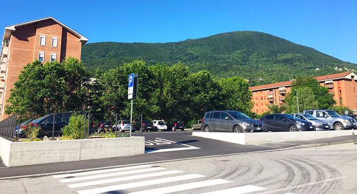 Riaperto il posteggio domese di via Romita