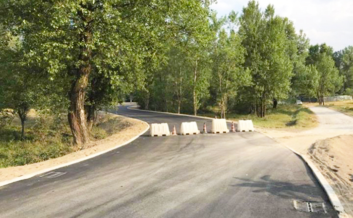 Asfaltata la strada per la Prateria
