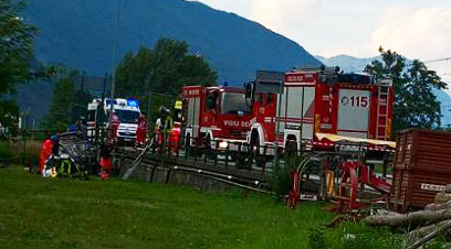 auto ribaltata piedimulera lug 17