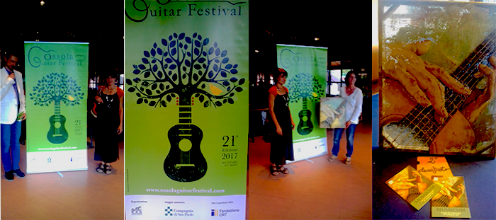 Presentata la ventunesima edizione dell'Ossola Guitar Festival. Videointervista