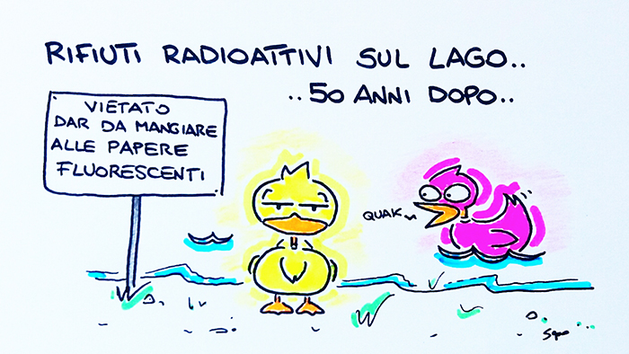 Sapo sulla vicenda delle scorie nucleari ad Ispra