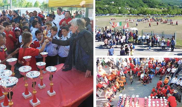  Bambini da tutto e il Piemonte e Svizzera per il torneo di calcio del Masera