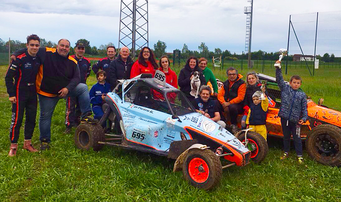Gabriel Di Pietro a podio nella seconda prova del campionato Italiano Autocross