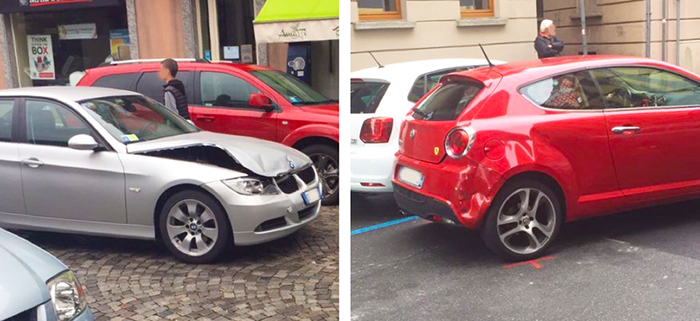 Domo: due incidenti in centro città