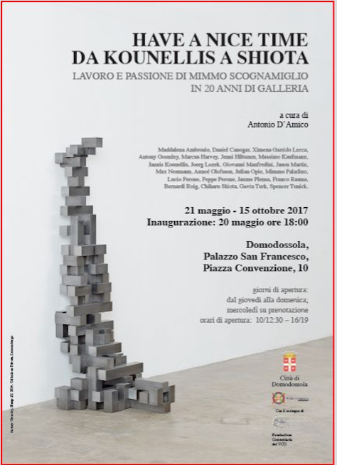 mostra francesco kounellis 17 locandina