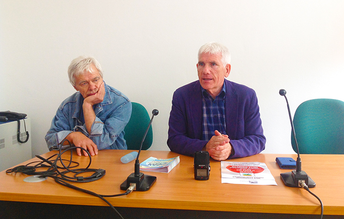 Presentati la Run For Parkinson ed il concerto della Gmo in piazza Mercato. Video