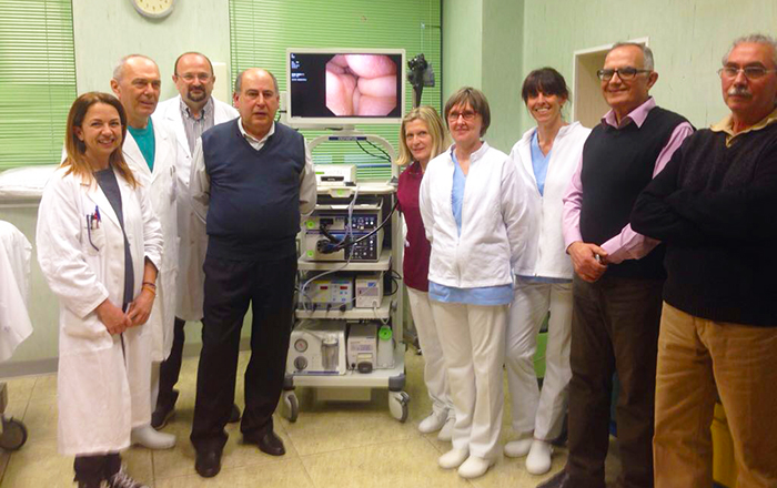 Nuova attrezzatura al reparto di Endoscopia del San Biagio. Un dono del Circolo Sardi “Nivola”. Video