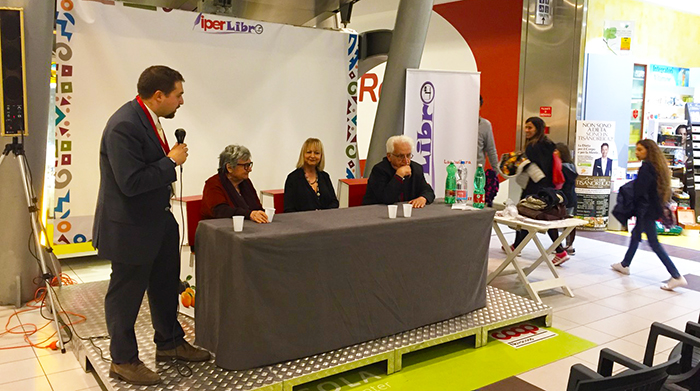 Bruno Gambarotta per IperLibro a Crevola. Videointervista e foto
