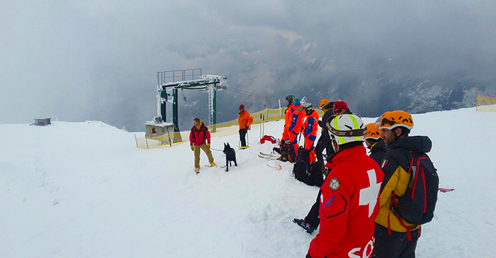 Paura a Domobianca per una valanga staccatasi dal Monucco. Soccorso in azione, nessun sciatore coinvolto. Video