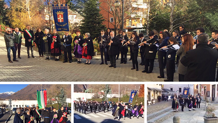 Civico corpo musicale domese in festa per Santa Cecilia. Video