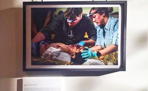 foto rota guerra ospedale