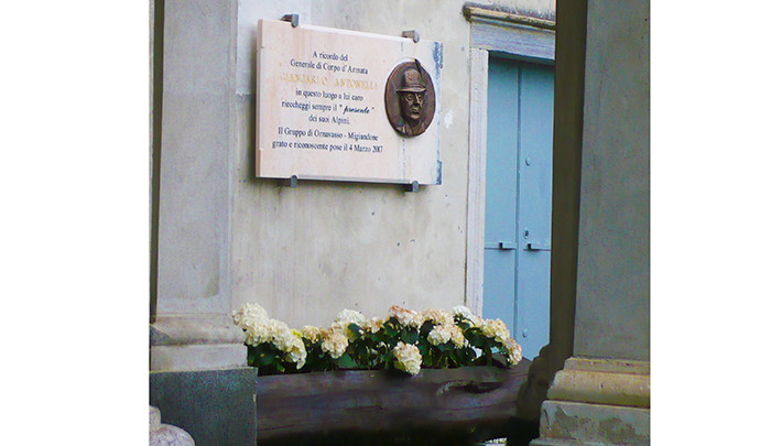 Domenica si scopre la lapide al generale Antonelli al Santuario dell'Oropa di Migiandone