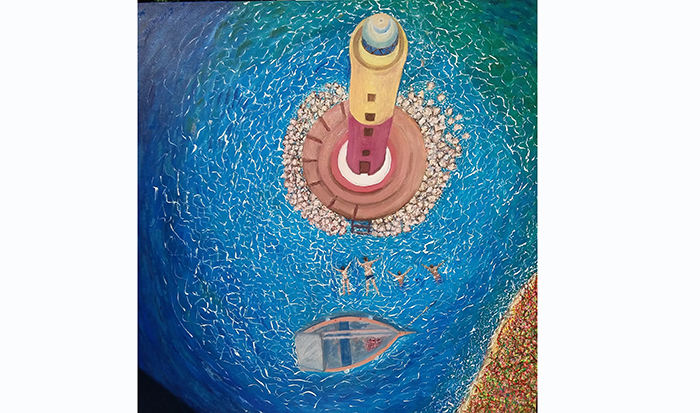 Apre la mostra "I colori della luce" del pittore Salvatore Dell'Anna