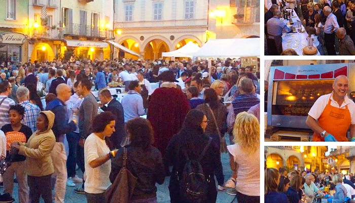 L'assalto degli ossolani a piazza Mercato per "Tastem Insema". Video e foto