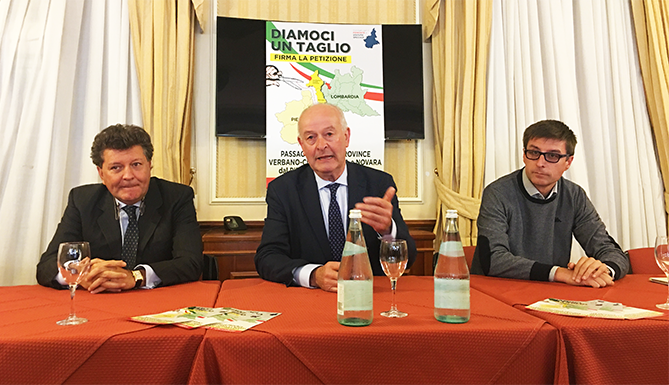 Parte la raccolta firme della petizione per trasferire il Vco in Lombardia