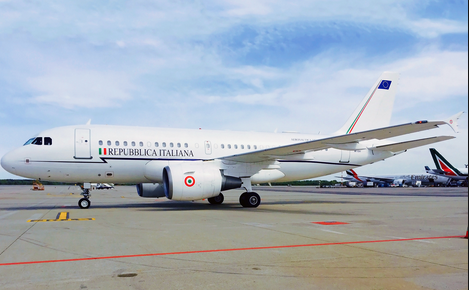 aereo stato italia presidenza