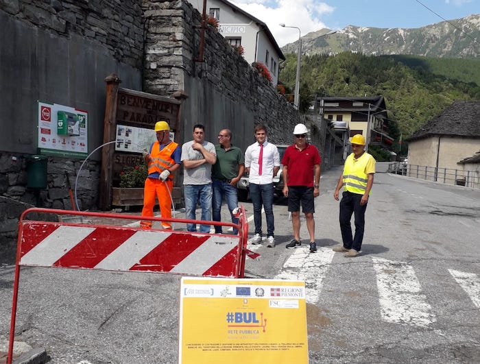 A Bognanco si posa la "fibra ottica", i lavori dureranno sei mesi 