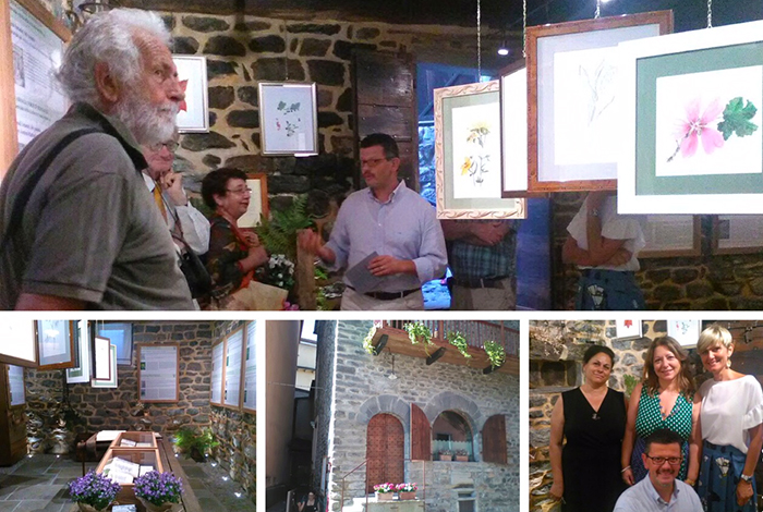  Inaugurata la mostra "La Farmacia Verde di Nonna Cia". Video
