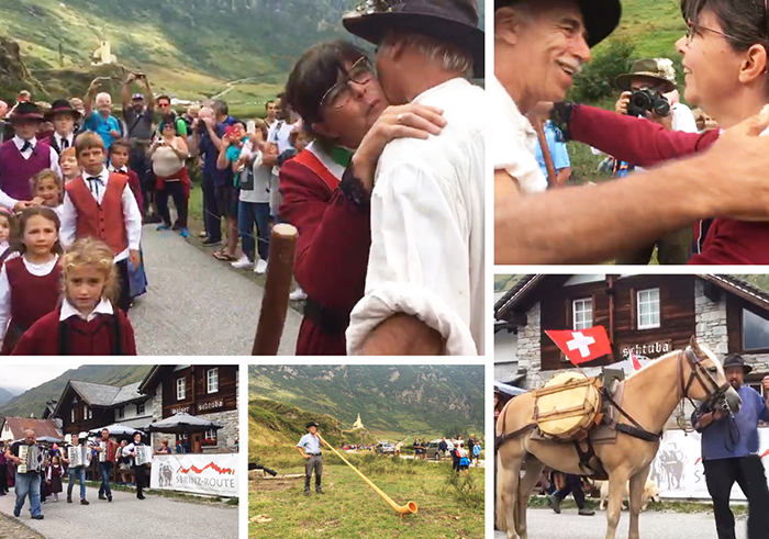 Benvenuti in Italia! La Formazza abbraccia la Sbrinz Route 2018. Video e foto