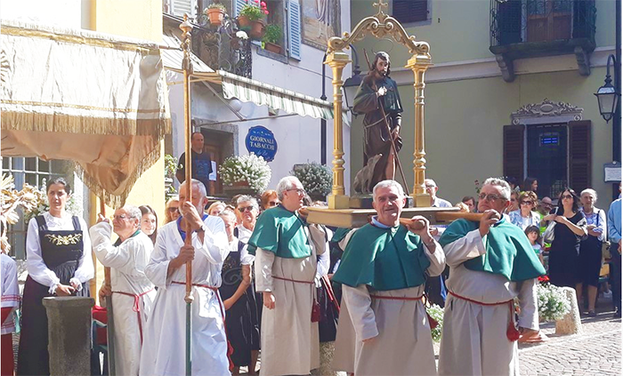 Processione e festa a Vanzone per San Rocco. Fotogallery