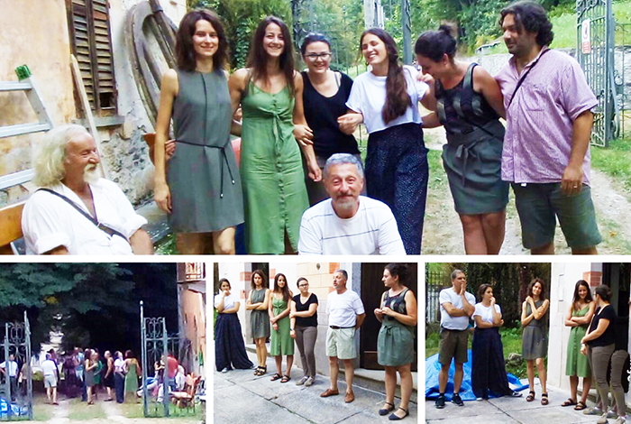 Finito il workshop di restauro sugli edifici di Villa Caselli. Foto