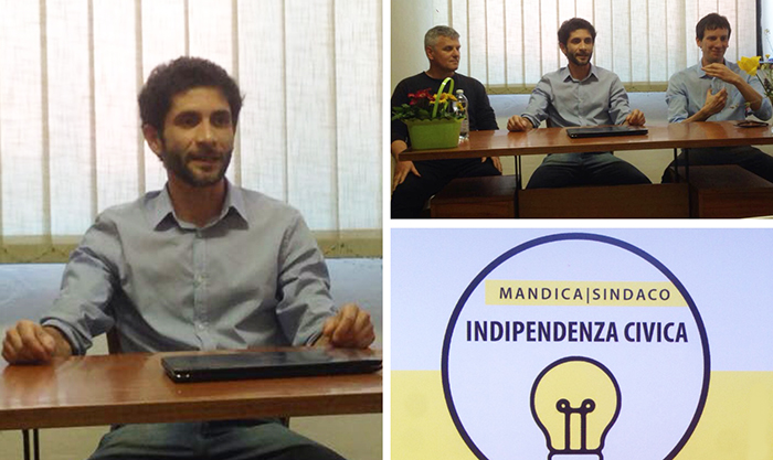 Sebastiano Mandica presenta la sua candidatura a sindaco di Villadossola. Videointervista