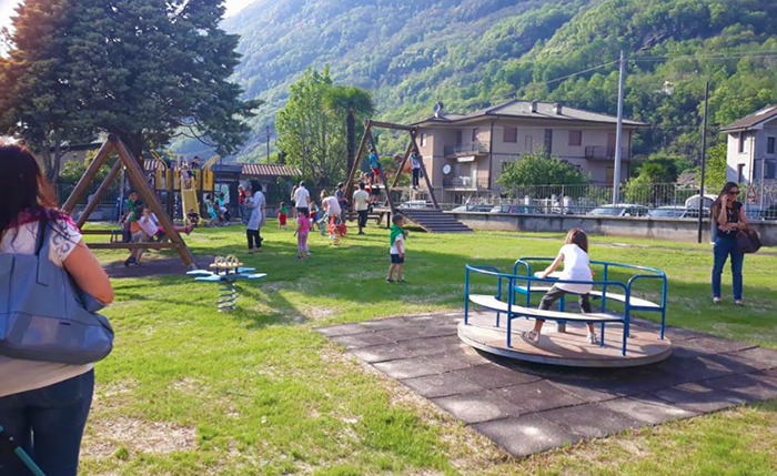 Dopo le polemiche e le cause legali inaugurato il nuovo Parco Giochi di Premosello