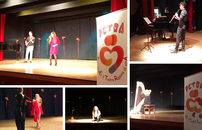 Alla Cappuccina il "Festival dei Talenti": musica, canto, danza in ricordo di Petra. Foto