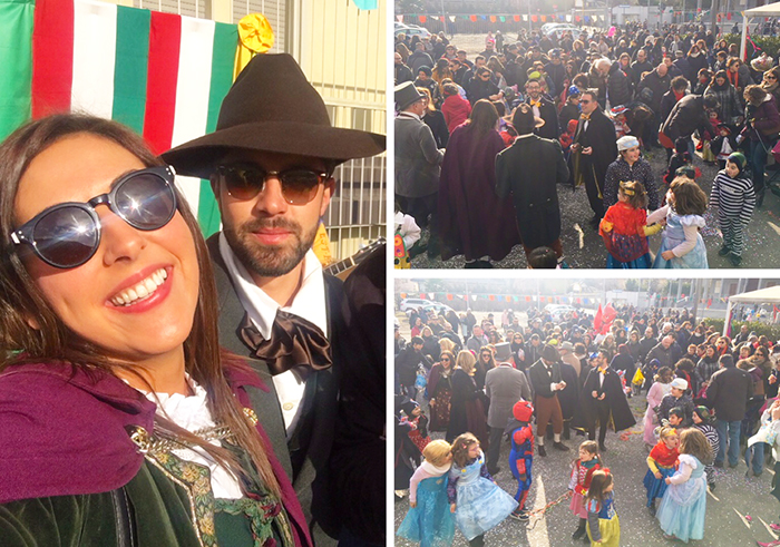 Doppia polenta, balli e canti al Carnevale della Cappucina